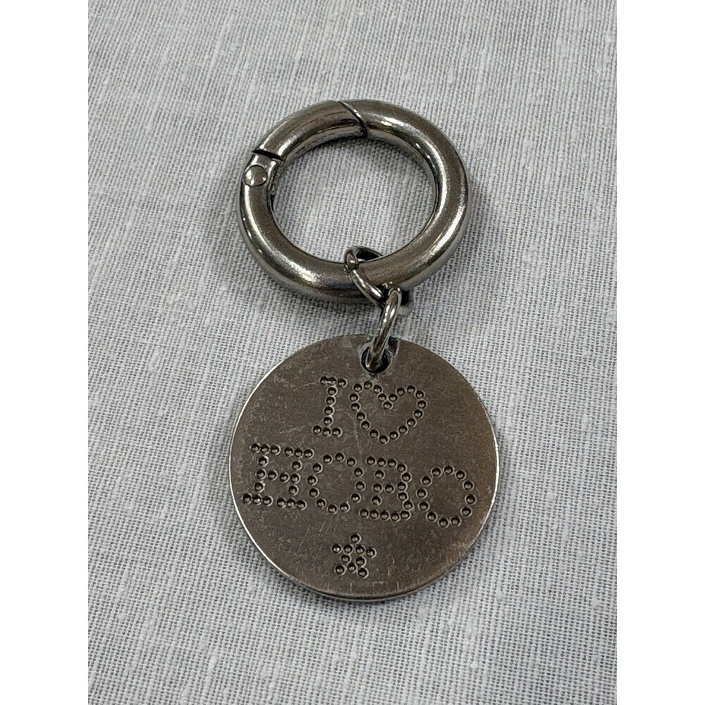HOBO Silver Nickel I LOVE HOBO Tag Fobs
